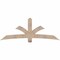 Ekena Millwork Davenport Smooth Timber Gable Bracket, Douglas Fir, 84"W x 31"H x 5 1/2"D x 5 1/2"F, 9/12 Pitch GBW084X31X0606DAV00SDF - alternate 1